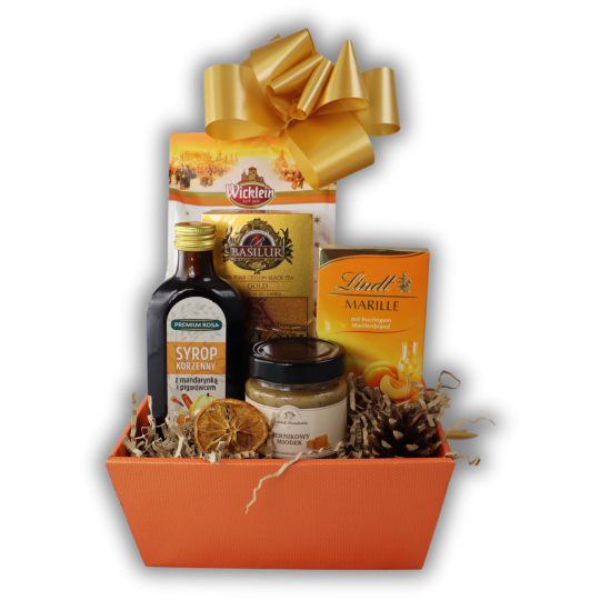 Kosz Prezentowy Aromat Świąt – Wykwintny Zestaw