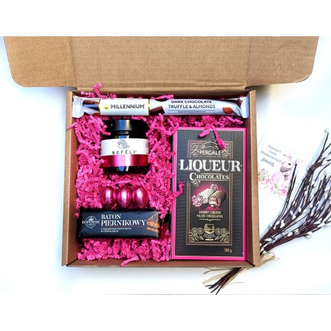 Różowa Pisanka - Wielkanocny Box
