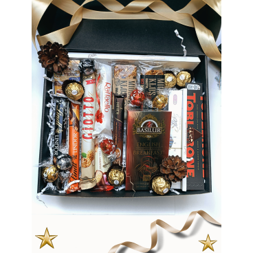 Box Świąteczny Złota Gwiazdka