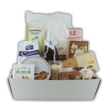 Kosz Prezentowy Ślubny Podarunek – Luksusowy Zestaw