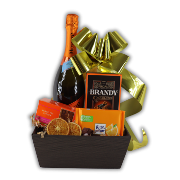 Kosz Prezentowy Magiczny Moment – Wino i Czekolada