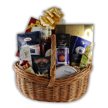 Kosz Prezentowy Super Star XXL – Luksusowy Zestaw z Winem