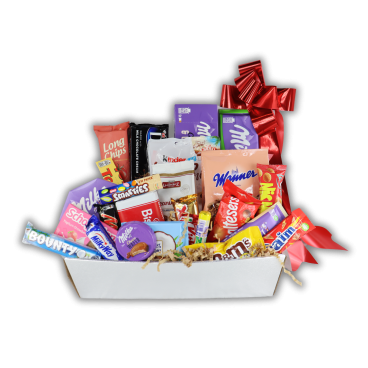 Kosz Prezentowy Duży Kosz Przekąsek – Prezenty z dostawą