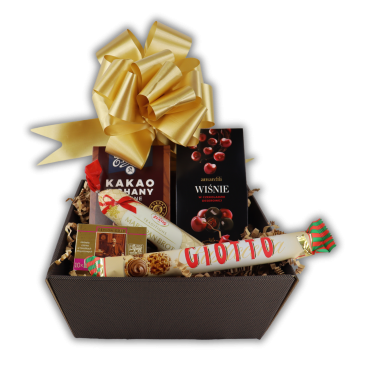 Kosz Prezentowy Słodki Prezencik – Eleganckie Upominki