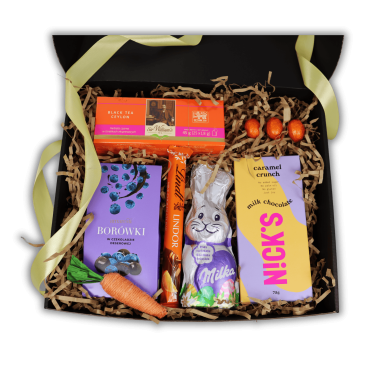 Box Prezentowy Kogucik – Słodki Upominek na Wielkanoc