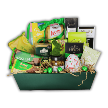 Kosz Prezentowy Na Zielonej Łące – Luksusowy Upominek